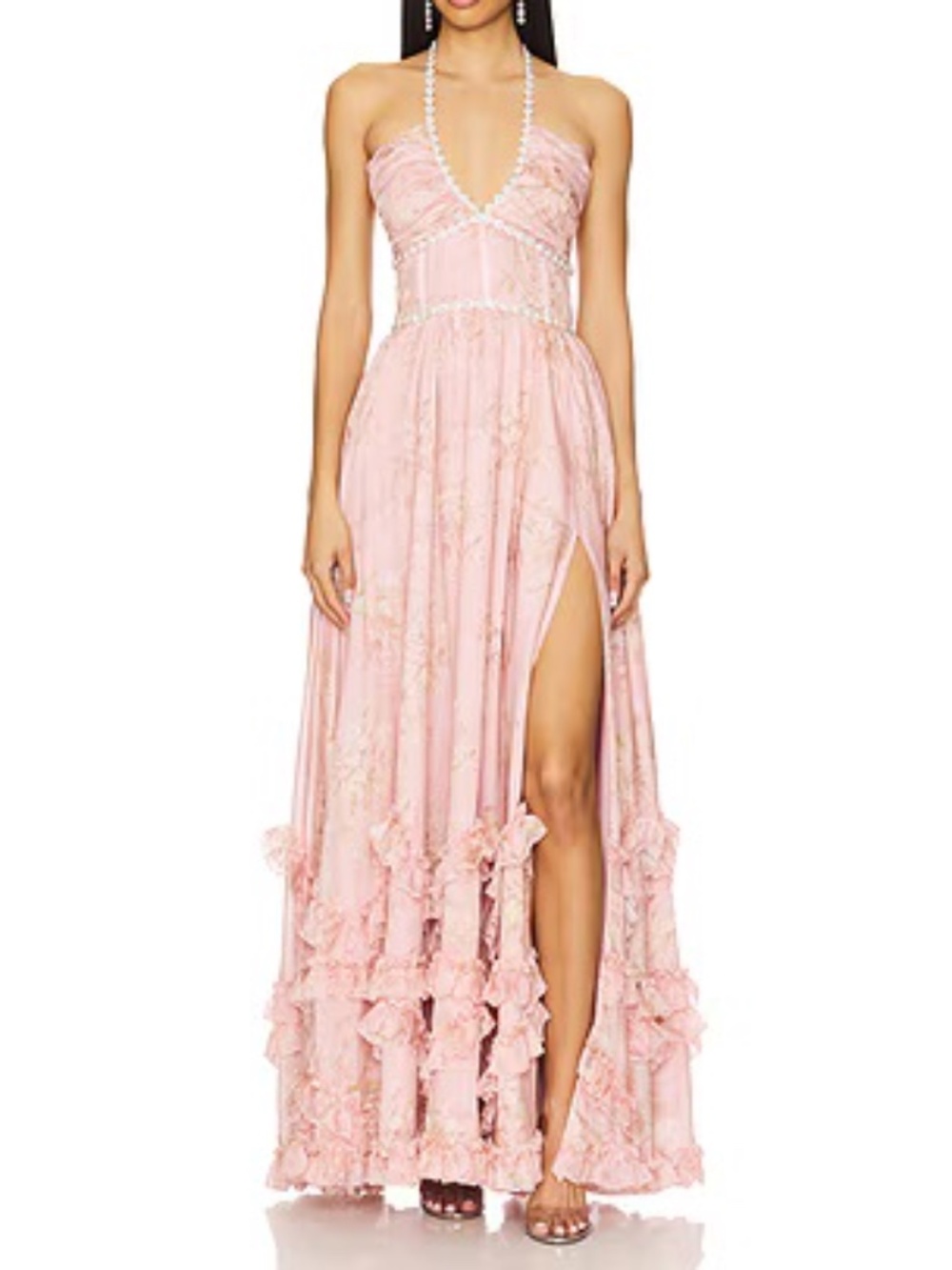V. Champman Floral Dress